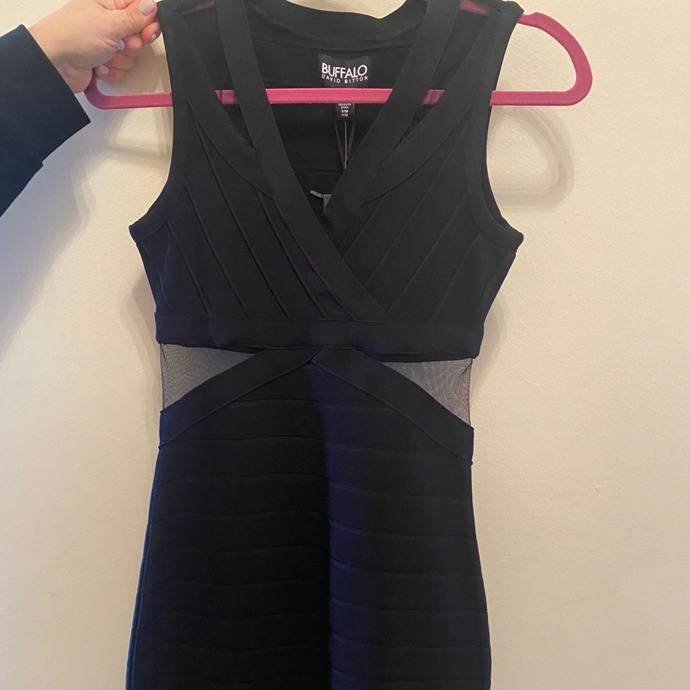Gorgeous Tight Black Dress Buffalo David Bitton